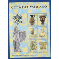 Художественная выставка Культура Искусство религия Ватикан 1983 Год лот 52 ЧИСТый БЛОК