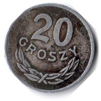 Польша. 20 грошей. 1977 г.