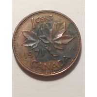 1цент Канада 1971