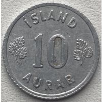 Исландия 10 эйре 1970 г.