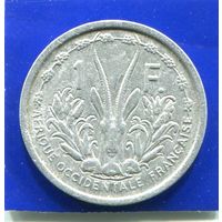 Французская Западная Африка 1 франк 1955