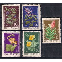 СССР 1972 Лекарственные растения флора цветы ** (С)