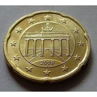 20 евроцентов, Германия 2009 J, AU