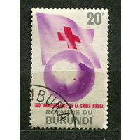 Международный Красный крест. Флаг. Бурунди. 1963