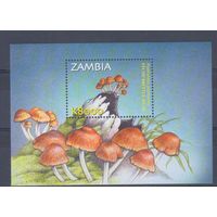 [585] Замбия 2002. Грибы. БЛОК MNH