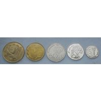 Намибия 1993-2008, (5 монет)