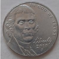 5 центов 2010 Р США. Возможен обмен