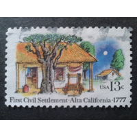 США 1977 200 лет штату Калифорния