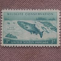 США 1956. Фауна. Королевский лосось