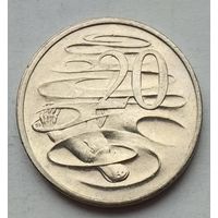 Австралия 20 центов 2001 г.