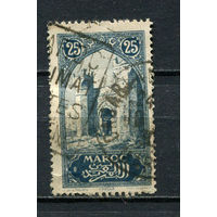 Французский протекторат  - Марокко - 1923 - Архитектура 25С - [Mi.58] - 1 марка. Гашеная.  (Лот 79EH)-T5P15