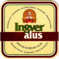Подставки под пиво "Ingver alus" /Латвия/.