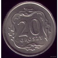 20 грошей 1992 год Польша