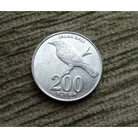 Werty71 Индонезия 200 рупий 2003 Балийский скворец Птица
