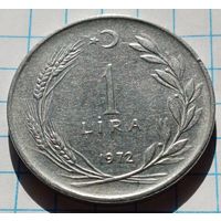 Турция 1 лира, 1972     ( 1-8-3 )