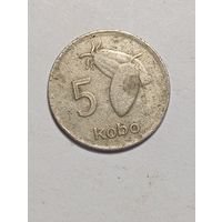 Нигерия 5 Кобо 1989 года
