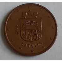 Латвия 5 евроцентов, 2014 (2-8-108)