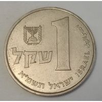 Израиль 1 шекель, 1981 (5-5-93)