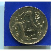 Кипр 2 цента 2004