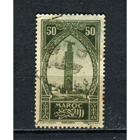 Французский протекторат  - Марокко - 1923 - Архитектура 50С - [Mi.65] - 1 марка. Гашеная.  (Лот 80EH)-T5P15