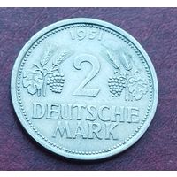 Германия 2 марки, 1951
