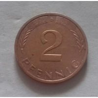 2 пфеннига, Германия 1996 D