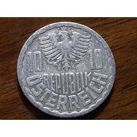 Австрия 10 грошей 1987