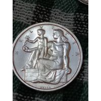 Швейцария 5 франков серебро 1948 конституции Швейцарии 100 лет