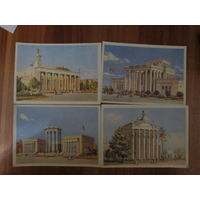 Почтовые открытки.СССР.1954г.Чистые.