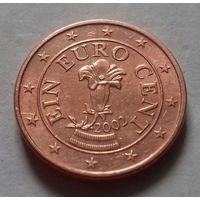 1 евроцент, Австрия 2002 г.