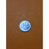 Монета 10 филлеров Венгрия 1979 г.