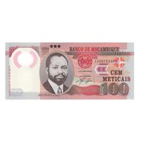 Мозамбик 100 метикал 2011 года. Тип P-151. Состояние UNC!