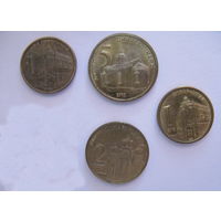 Монеты Сербии. 1 (2012,2013), 2 (2013), 5 (2013) динар, цена за все