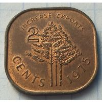 Эсватини (Свазиленд) 2 цента, 1975 ФАО - Повышайте экспорт    ( 7-4-1 )