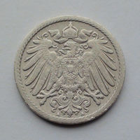 Германия - Германская империя 5 пфеннигов. 1897. A