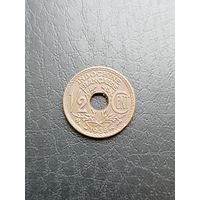 Французкий Индокитай 1/2 цента 1938г(5)