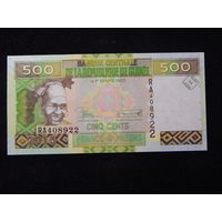 Гвинея 500 франков 2015г UNC