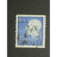 Швеция 1967. Король Густав VI Адольф