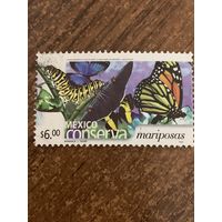 Мексика. Бабочки. Mariposas. Марка из серии