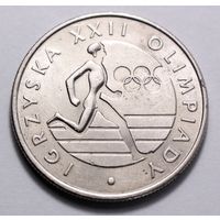 Польша, 20 злотых 1980 год,  "XXII Олимпийские игры"