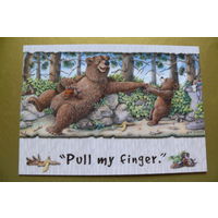 Современная открытка, Jeffrey Severn, чистая; медведи, 56.