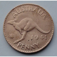 Австралия 1 пенни. 1941