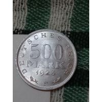 Германия 500 марок 1923 f   unc