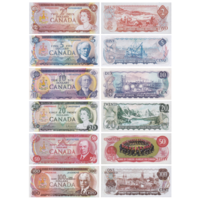 [КОПИЯ] Сет Канада 2-100 долларов 1969-1975г.г. (6шт.)