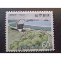Япония 1987 птица