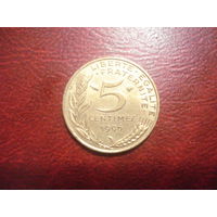 5 сантимов 1996 год Франция