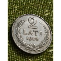 Латвия 2 лата 1926 г
