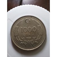 Турция 1000 лир 1993 год