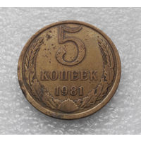5 копеек 1981 СССР #10
