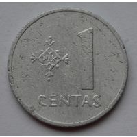 Литва, 1 цент 1991 г.